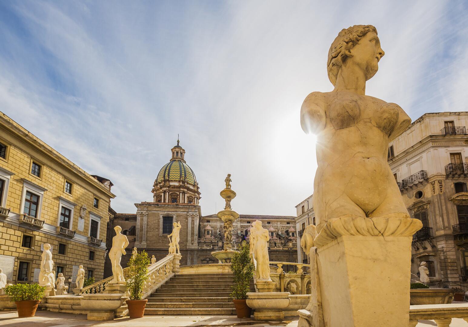 Sizilien Fontana della Vergogna in Palermo