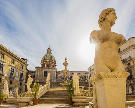 Sizilien Fontana della Vergogna in Palermo