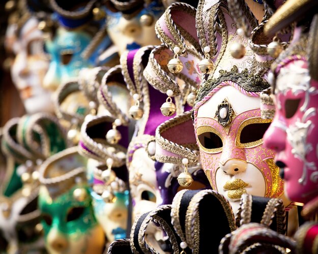 Venetianische Masken