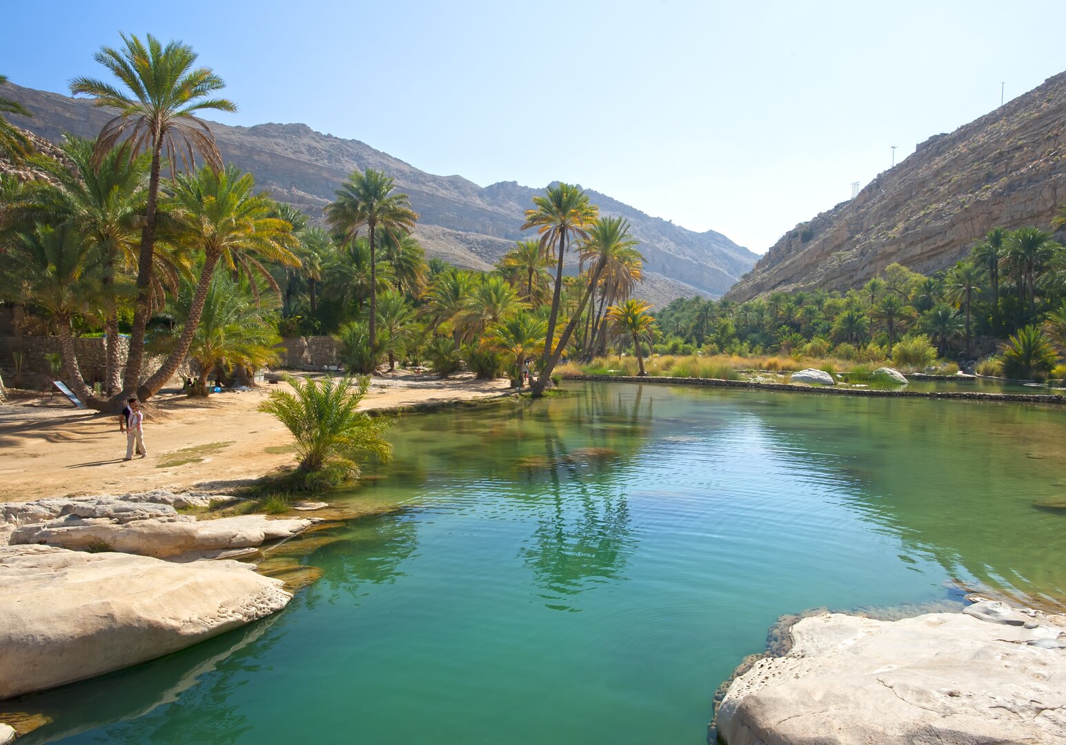 Oman entdecken: Wadi Bani Khalid
