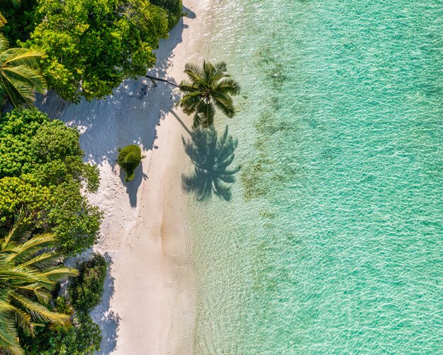 Strand auf den Malediven