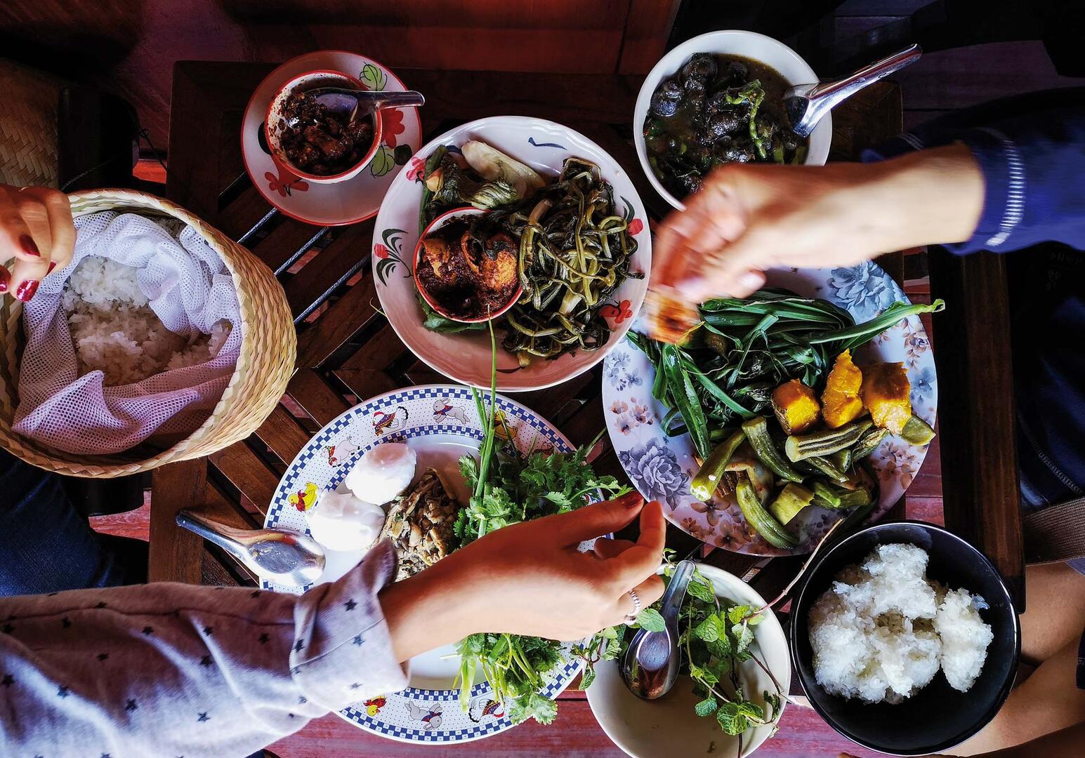 Thailand Traditionelle tahiländische Küche