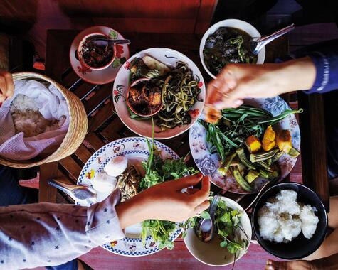 Thailand Traditionelle tahiländische Küche