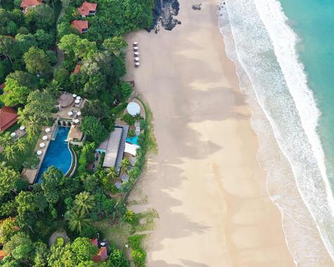 Strand vom Pimalai Resort & Spa in Koh Lanta