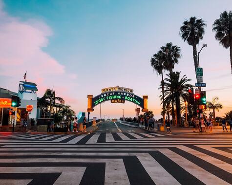 USA - Santa Monica Pier
