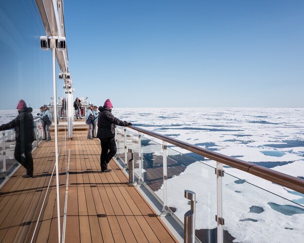 Fahrt durchs Packeis