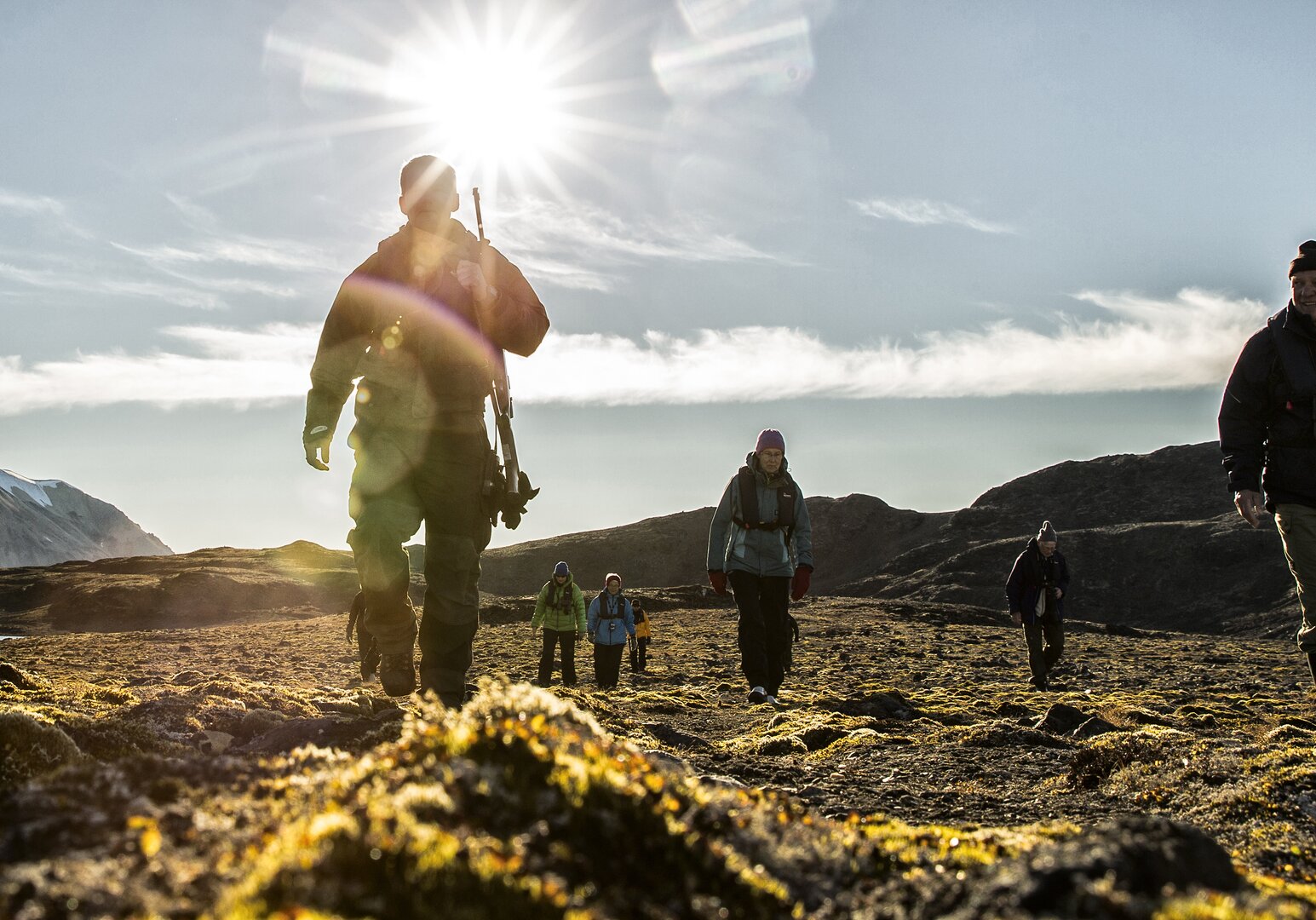 Anlandung auf Svalbard