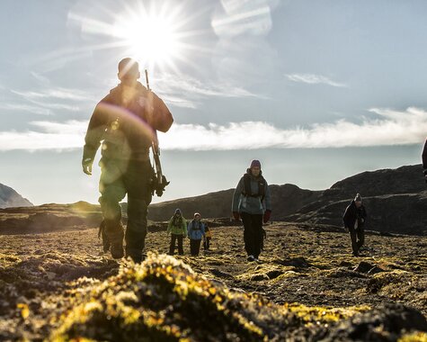 Anlandung auf Svalbard