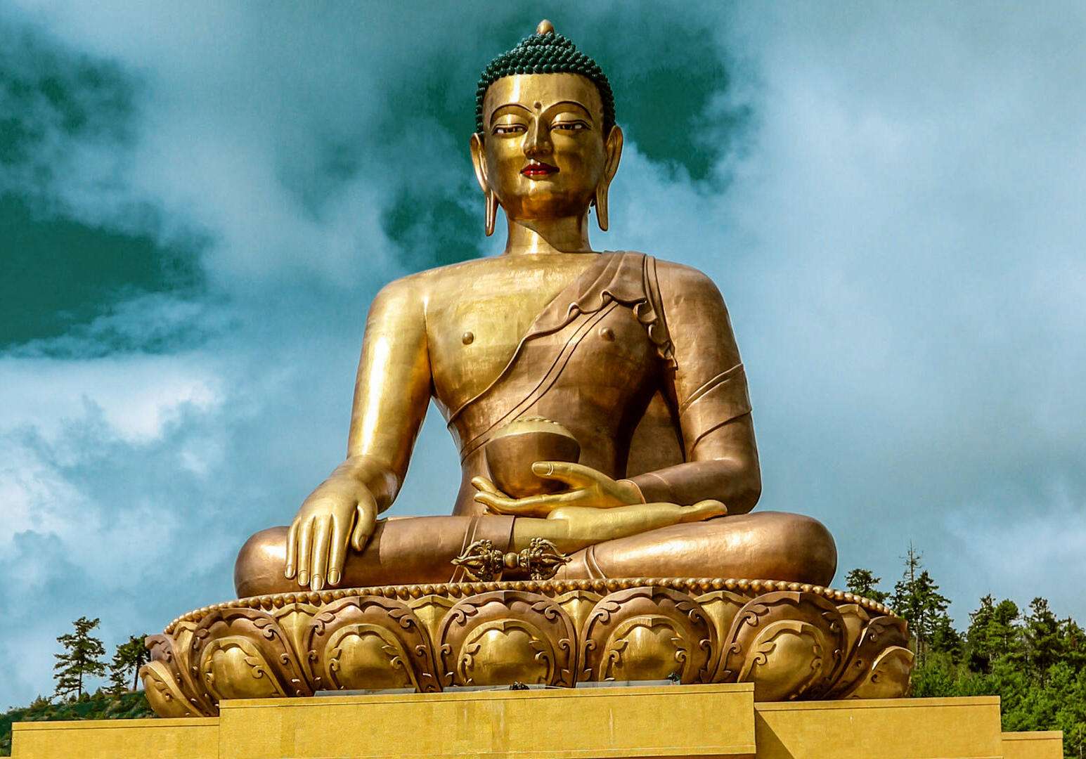 Himalaja - Dordenma groesster Buddha in Buthan