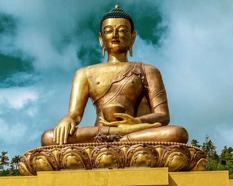 Himalaja - Dordenma groesster Buddha in Buthan