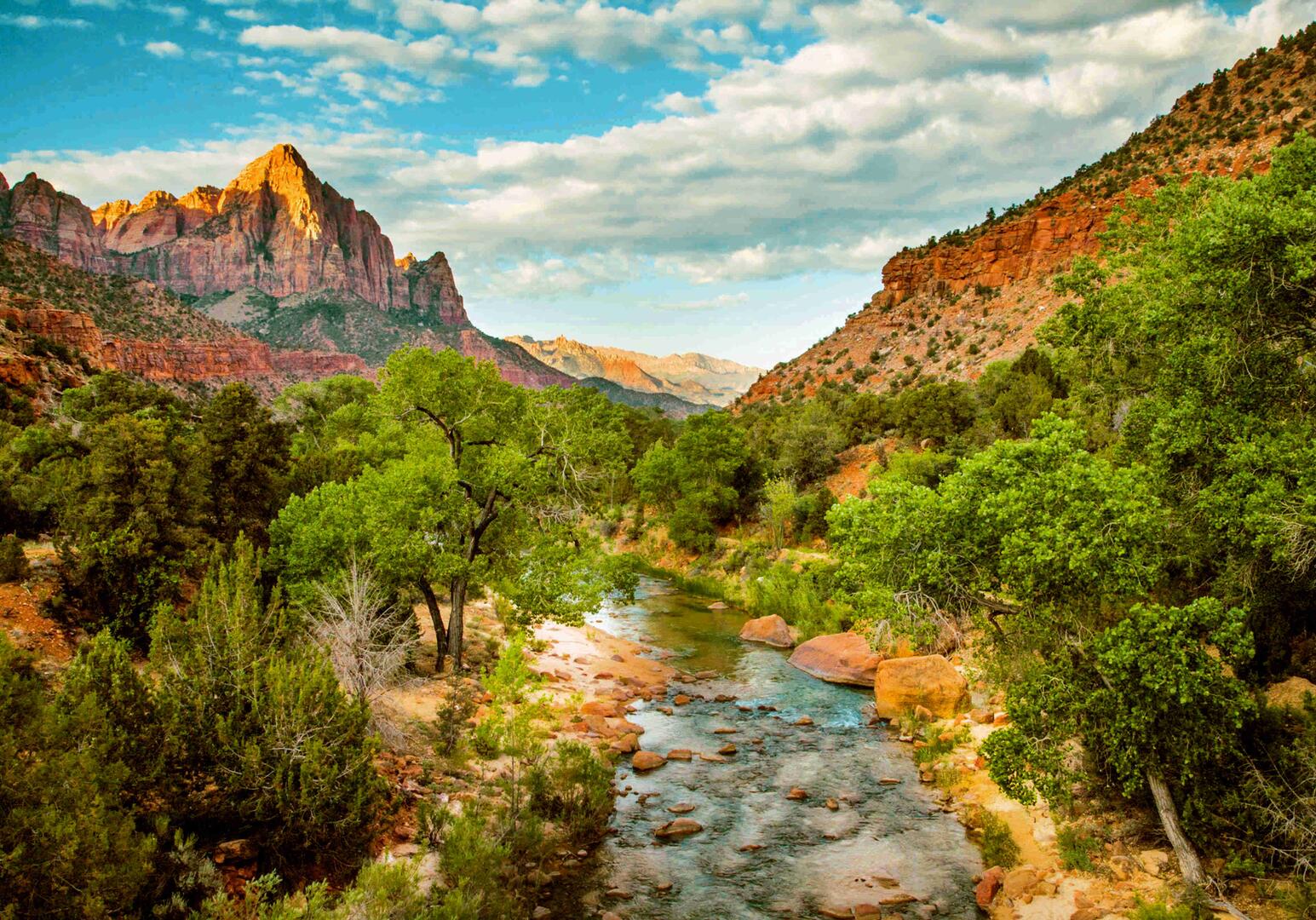 USA - Zion Nationalpark The Watchman