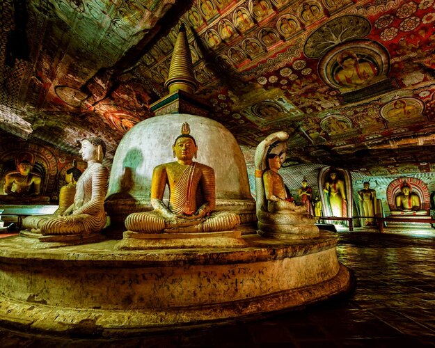 Srilanka - Höhlentempel in Dambulla