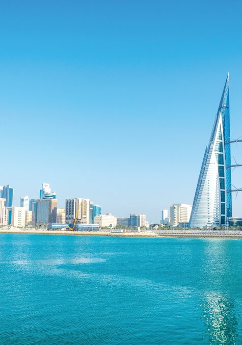 Skyline Manama Bahrain