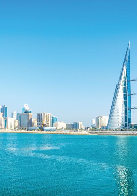 Skyline Manama Bahrain