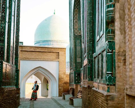 Samarkand Seidenstraße Mausoleum