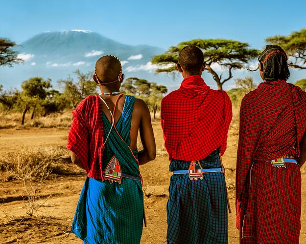 Kenia - Maasai Stamm