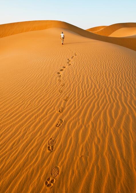 Oman für alle Sinne Sanddüne