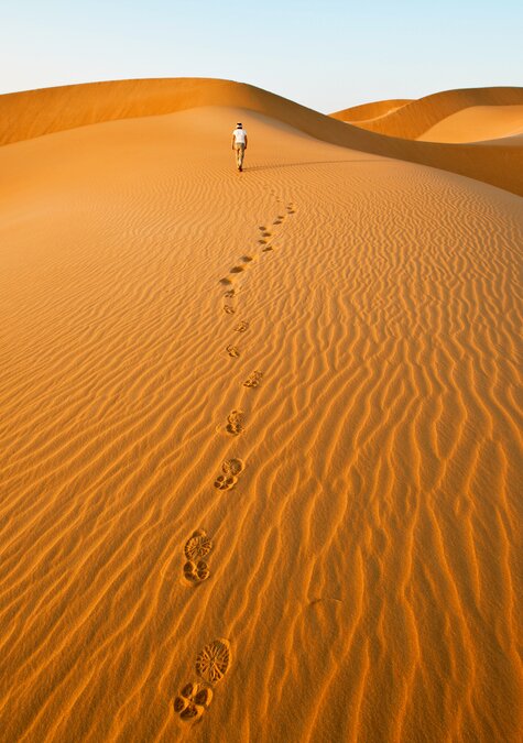 Oman für alle Sinne Sanddüne