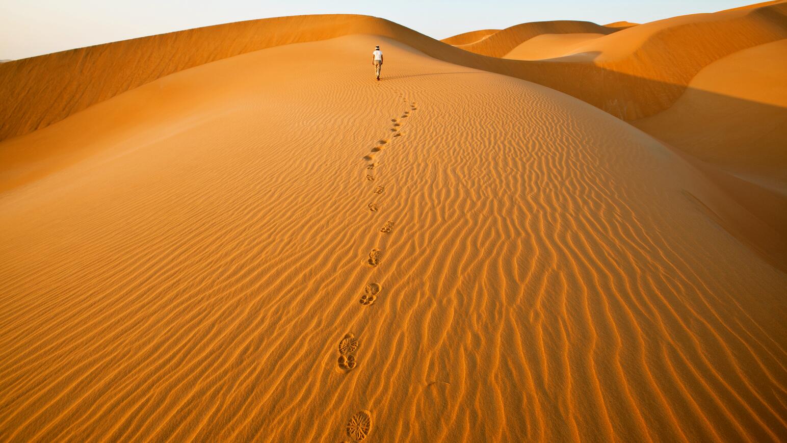 Oman für alle Sinne Sanddüne