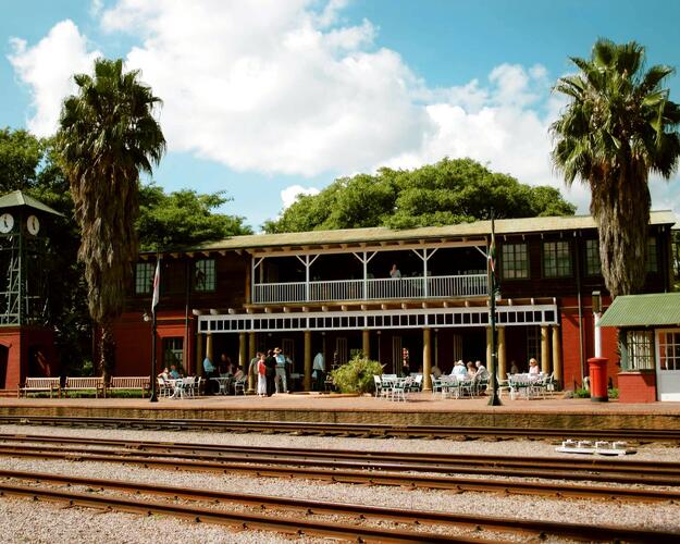 Südafrika Historischer Bahnhof