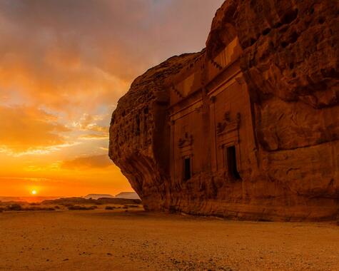 Saudi-Arabien - Sonnenuntergang