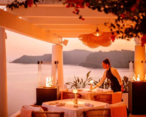 Dinner - Katikies Santorini