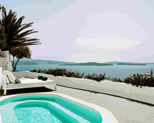 Pool - Katikies Santorini