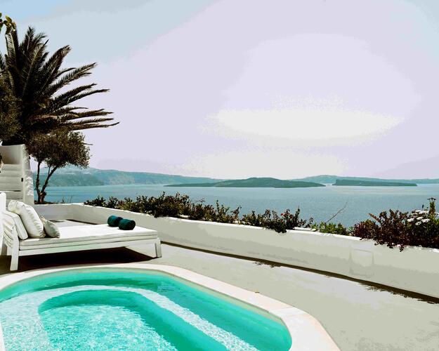 Pool - Katikies Santorini