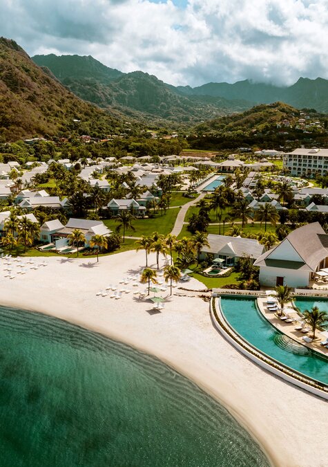 Sandals St.Vincet Aerial View