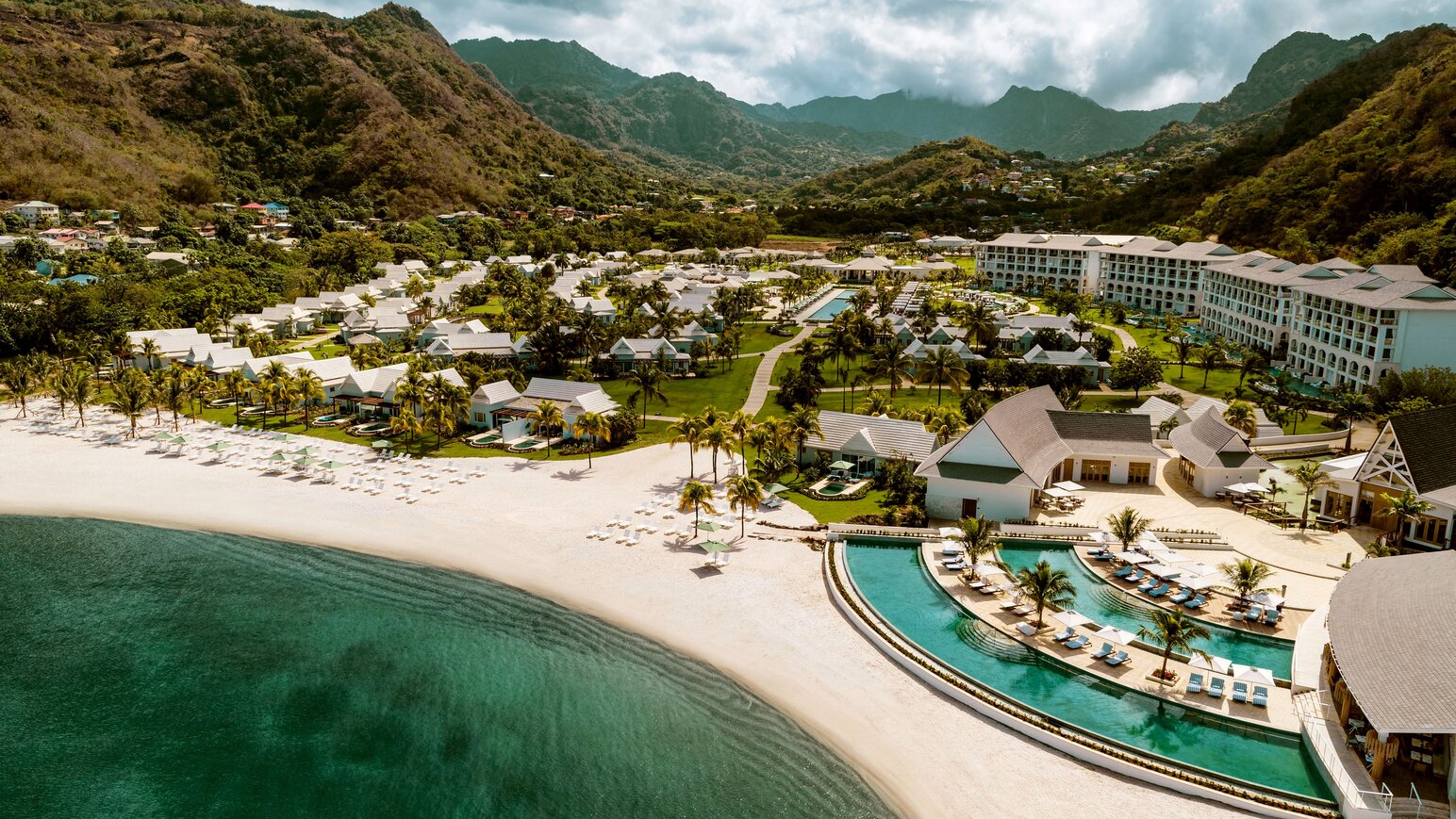 Sandals St.Vincet Aerial View