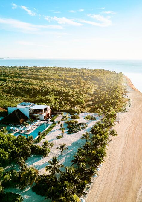 Chable Maroma - Aerial View