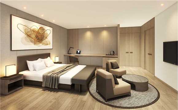 Lahan Hotel Jeonju Doppelzimmer