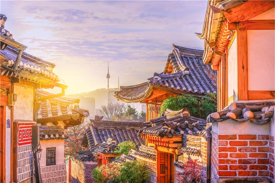 Korea Stadtansicht