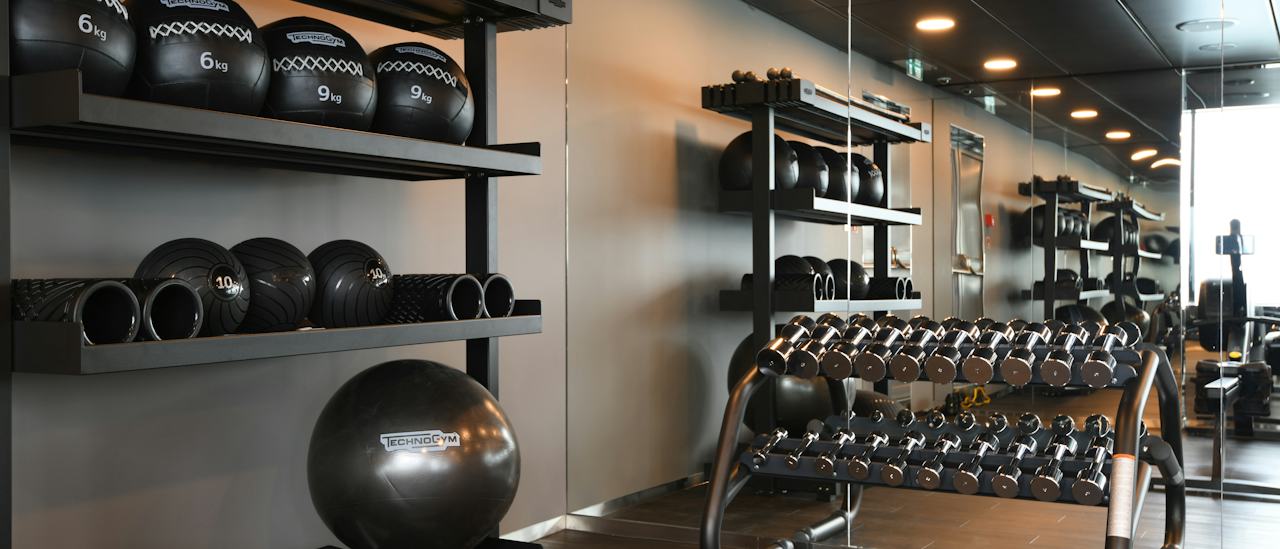 Der Fitnessraum