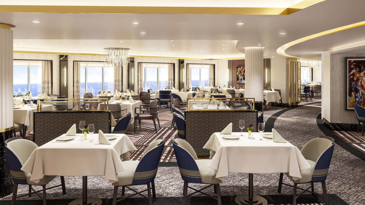 Britannia Restaurant – eines der im Kreuzfahrtpreis enthaltenen À-la-carte-Restaurants
