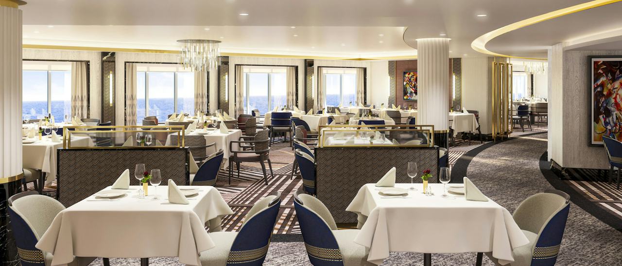 Britannia Restaurant – eines der im Kreuzfahrtpreis enthaltenen À-la-carte-Restaurants