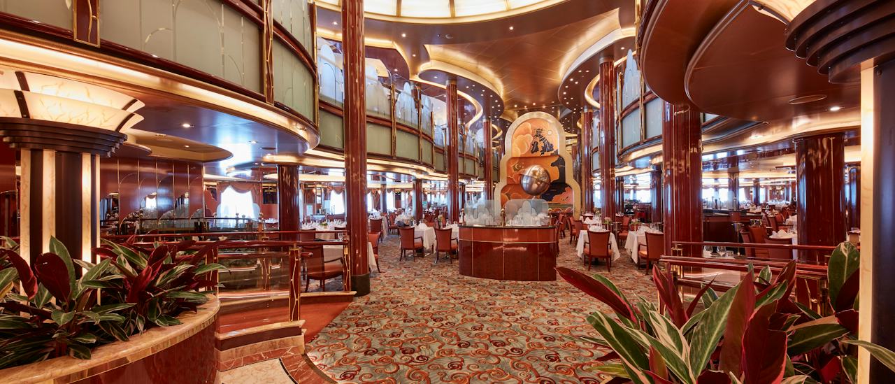 Das im Kreuzfahrtpreis enthaltene Hauptrestaurant