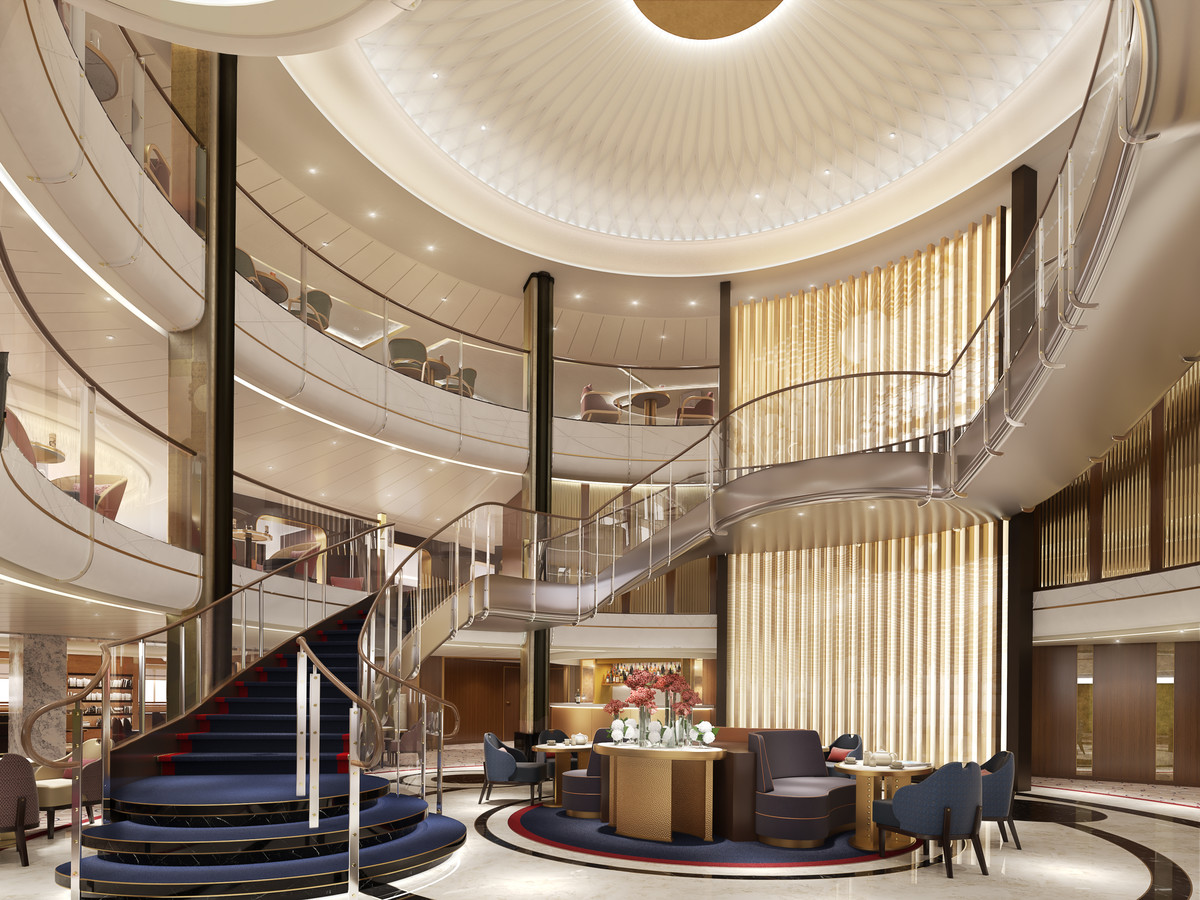 Schon beim Betreten der Grand Lobby erwartet Sie ein majestätischer Empfang