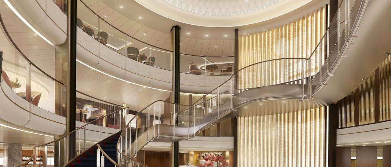 Schon beim Betreten der Grand Lobby erwartet Sie ein majestätischer Empfang