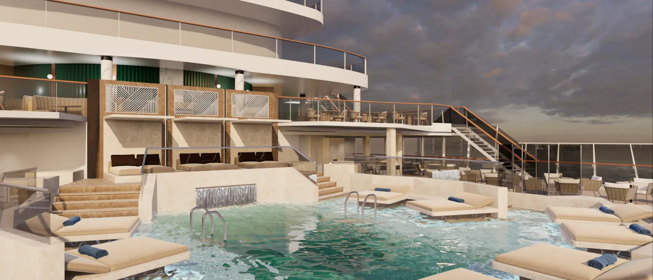 Atoll Pool & Bar – ein intimer Pool mit entspannter Atmosphäre