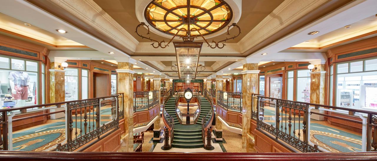 Die Boutiquen in der Royal Arcade
