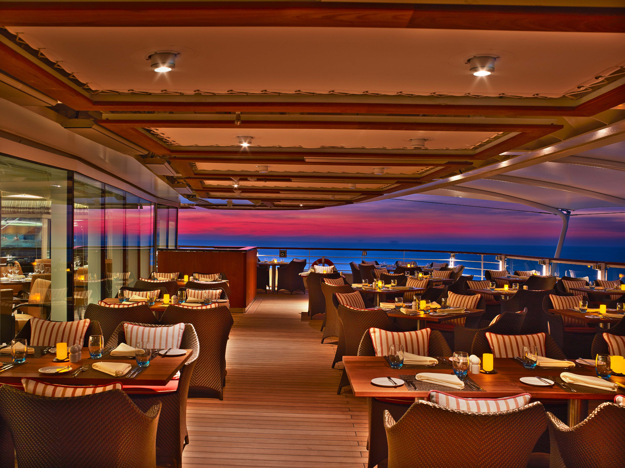 Das Buffetrestaurant „The Colonnade“