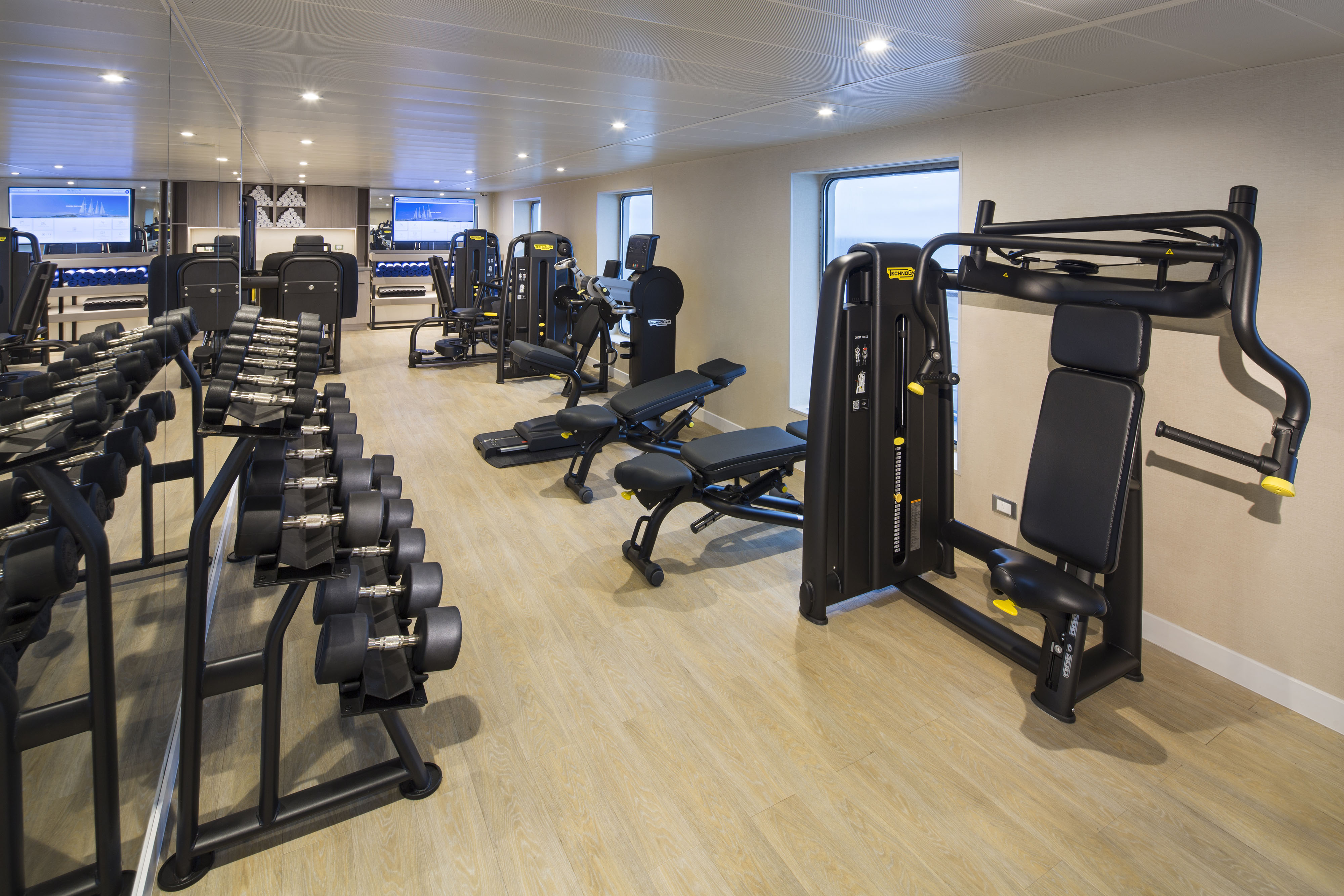 Trainieren Sie mit Meerblick