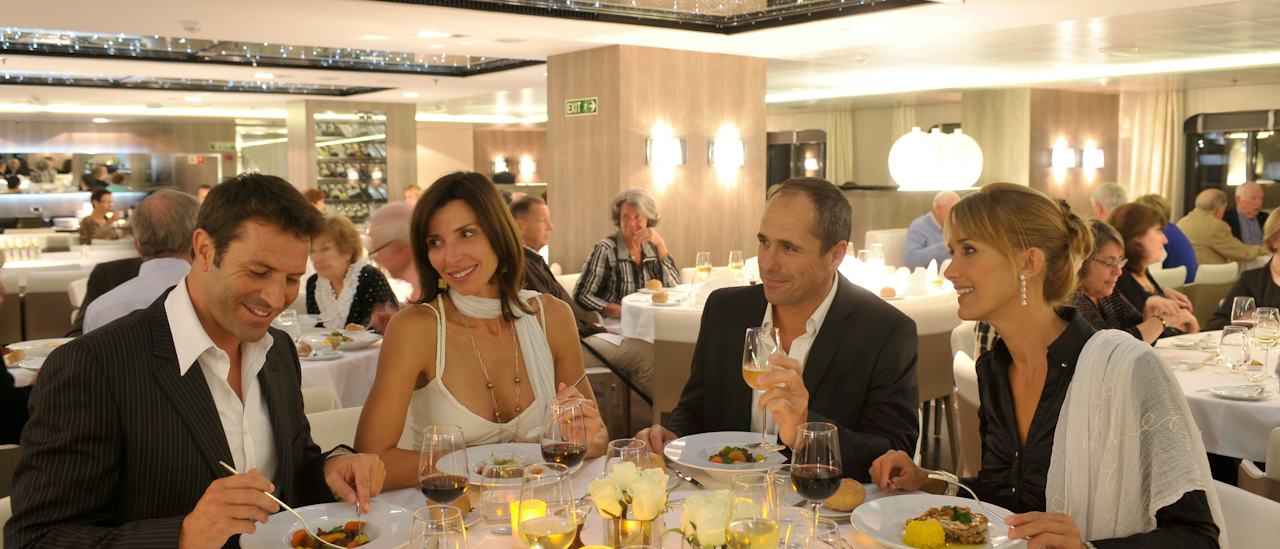 Das Hauptrestaurant La Licorne