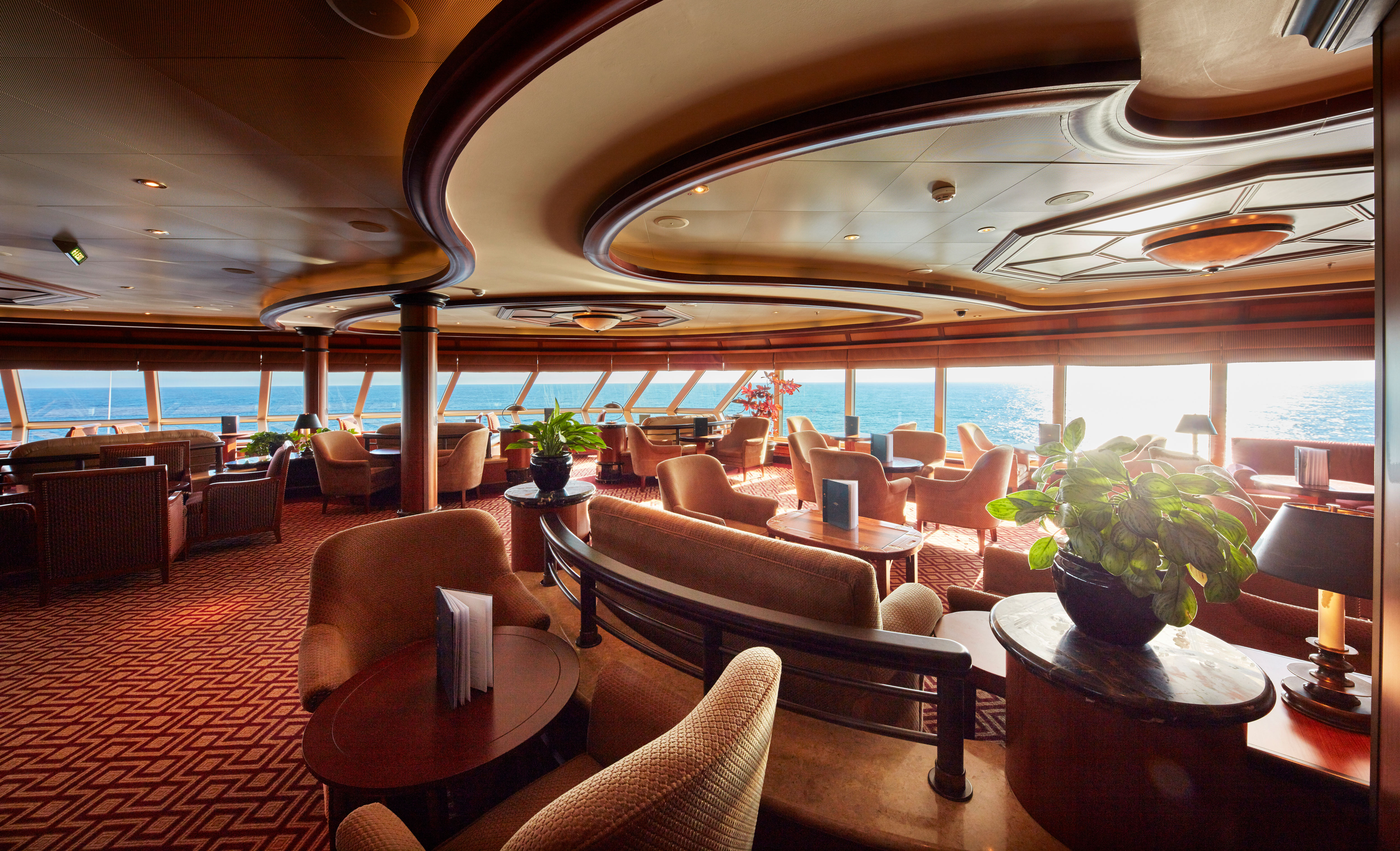 Eine Lounge mit Aussicht