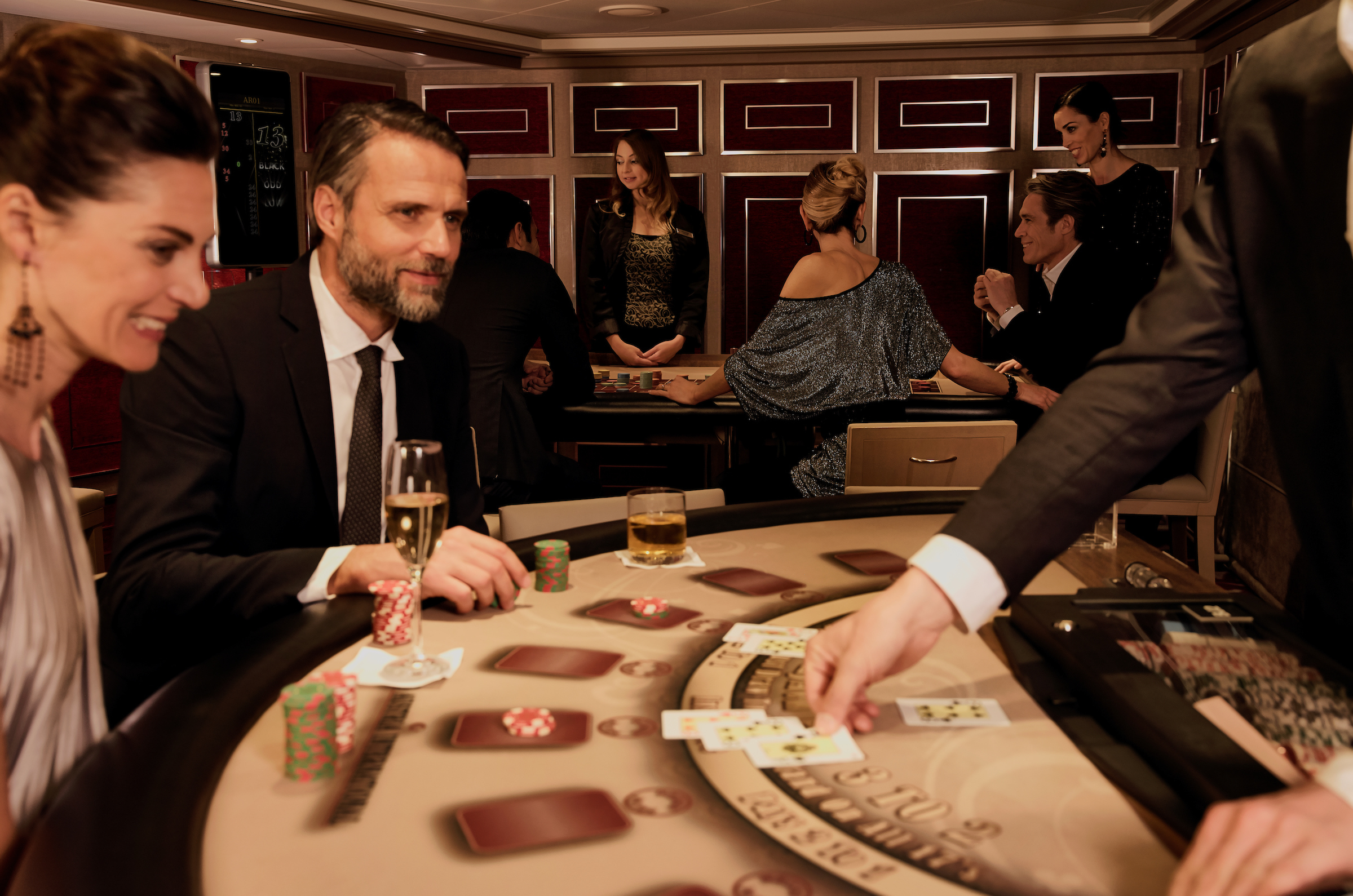Silversea Casino für Gäste ab 18 Jahren