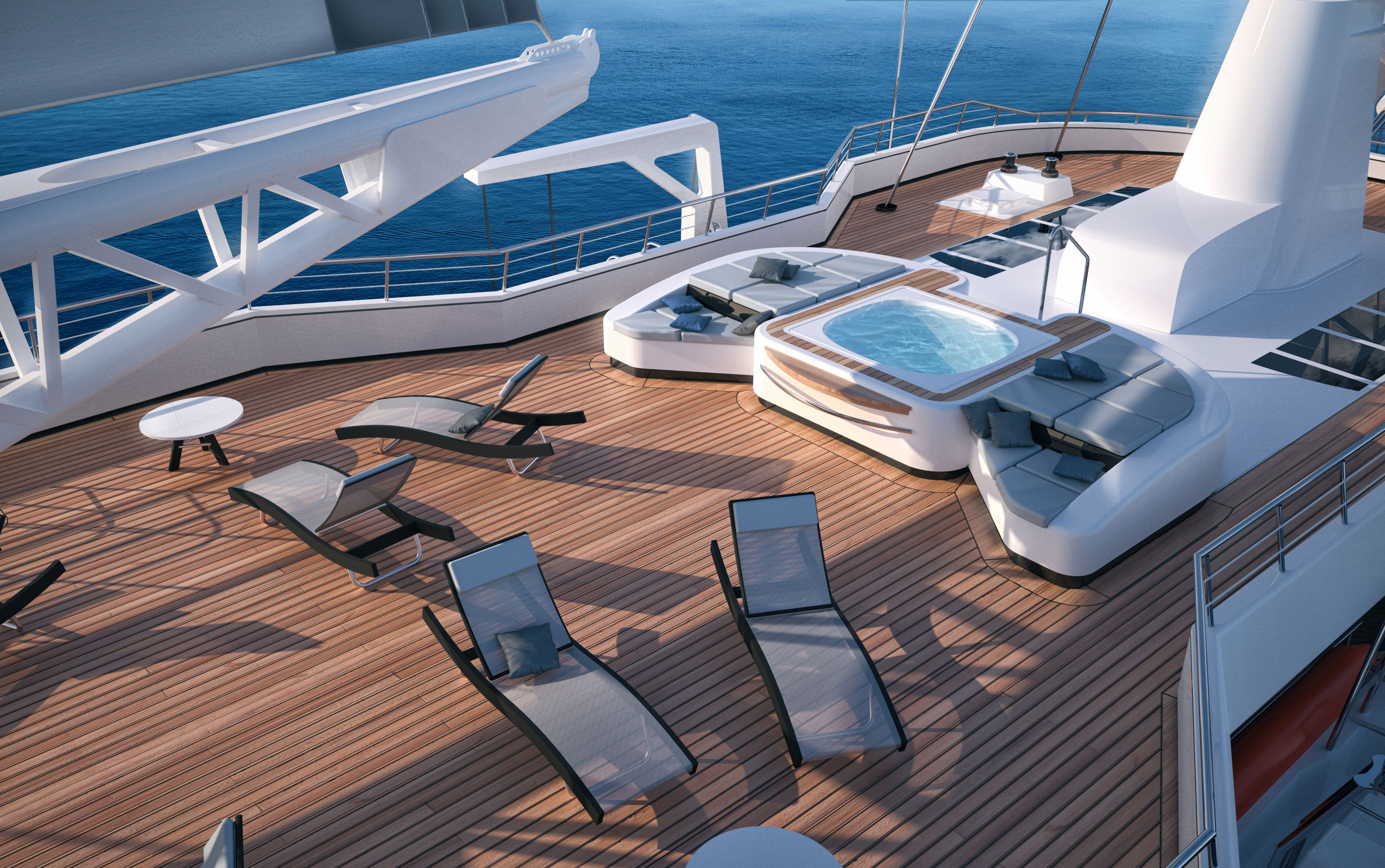 Willkommen auf dem Pooldeck