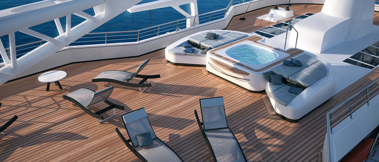 Willkommen auf dem Pooldeck