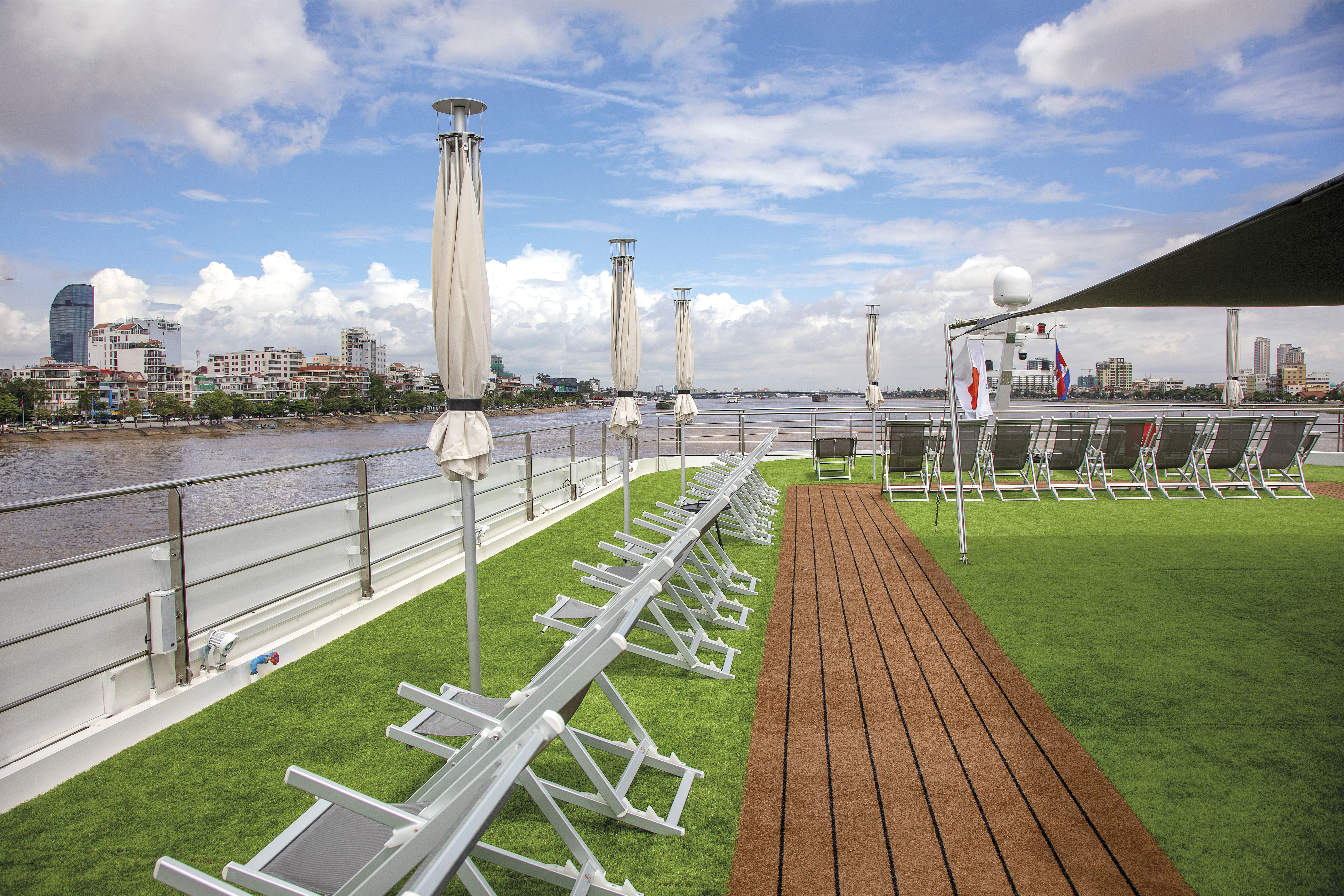 The sun deck