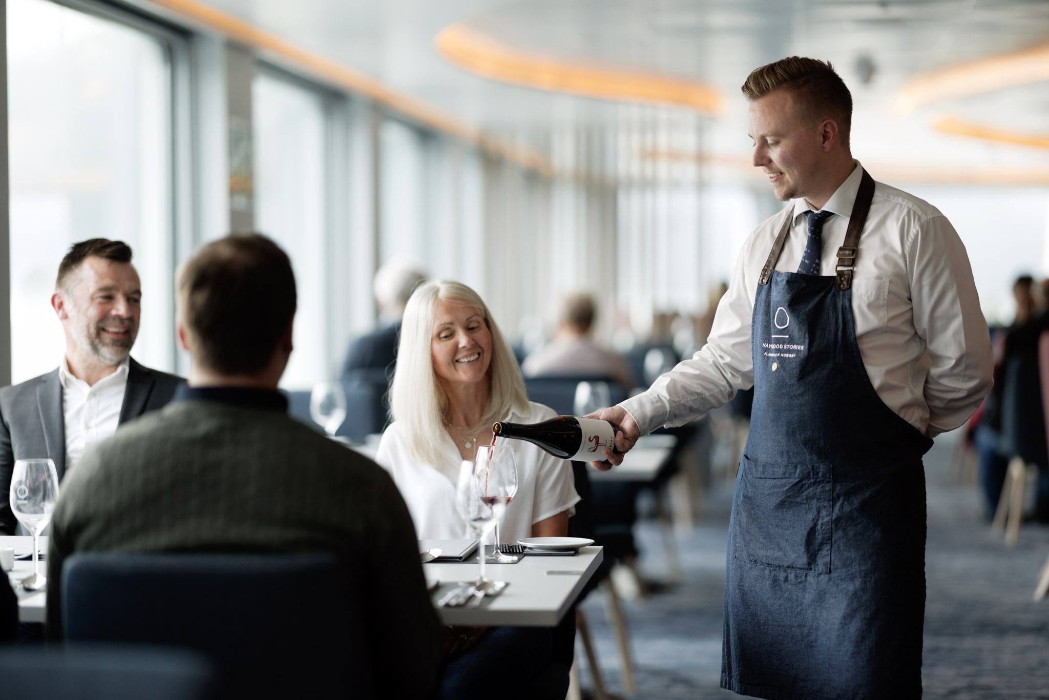 Havrand ist das Hauptrestaurant für Frühstück, Mittag- und Abendessen